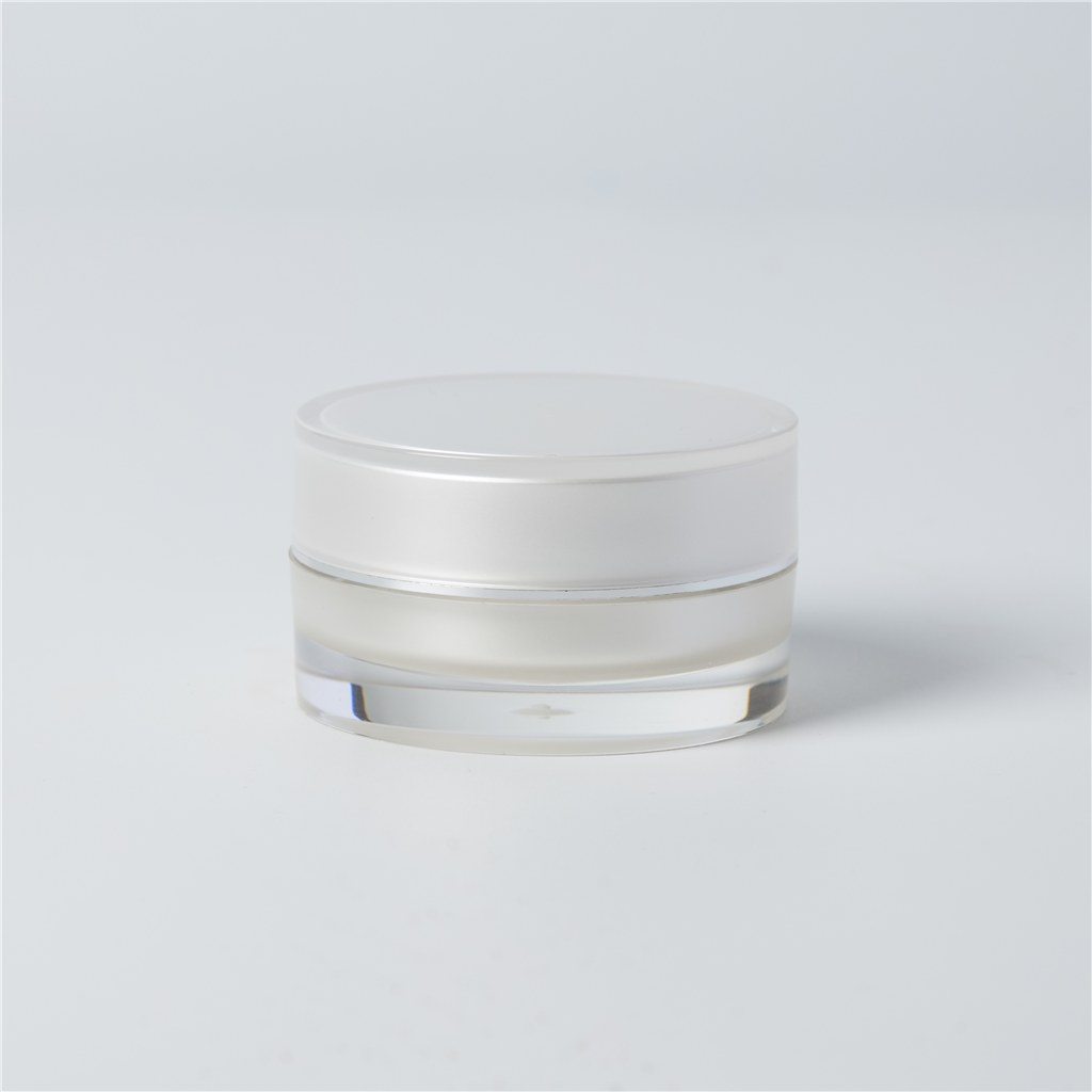 Acrylic Double-Wall Jar with Lid- 15 gram